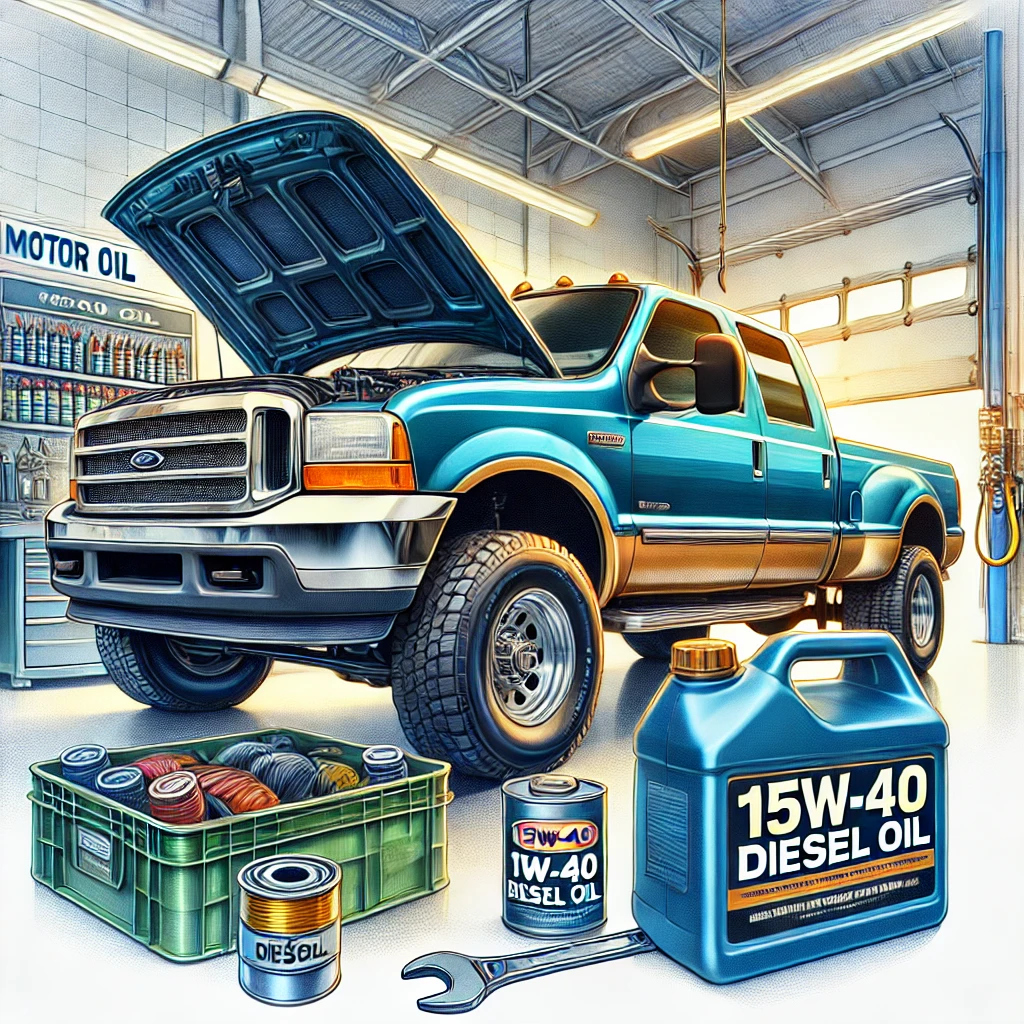 999 Ford F250 Super Duty 7.3 Diesel Oil Type