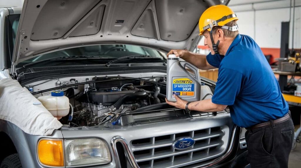 Can I Use Synthetic Oil In A 2002 Ford Explorer