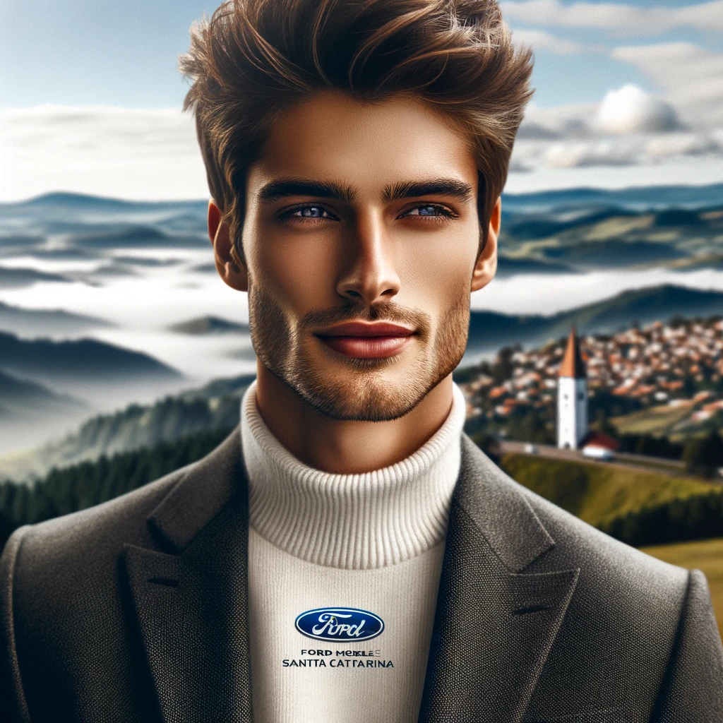 piero with ford models santa catarina