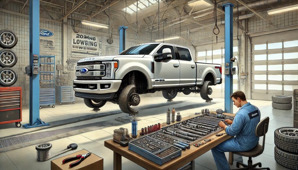 Are There Specific Lowering Kits For The 2024 Ford F-250?