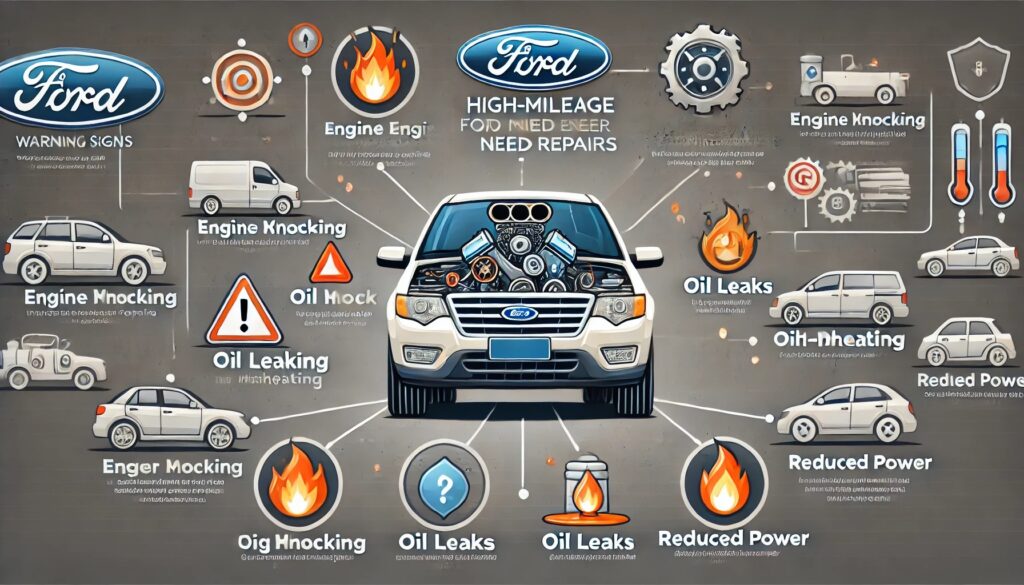 What Are The Warning Signs That A High-Mileage Ford Engine May Need Repairs