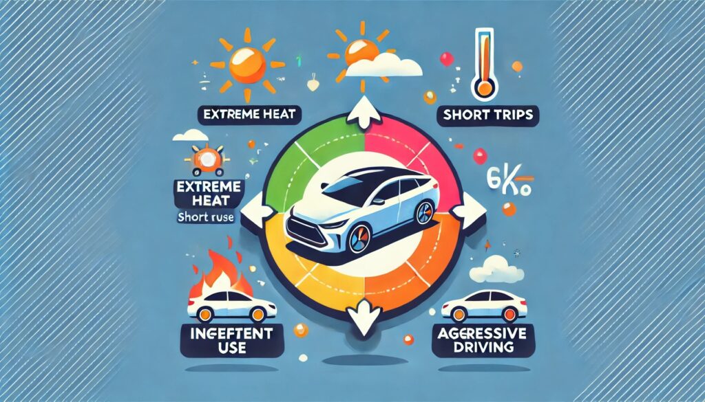 What Factors Can Cause A Hybrid Battery To Degrade Faster Than Expected